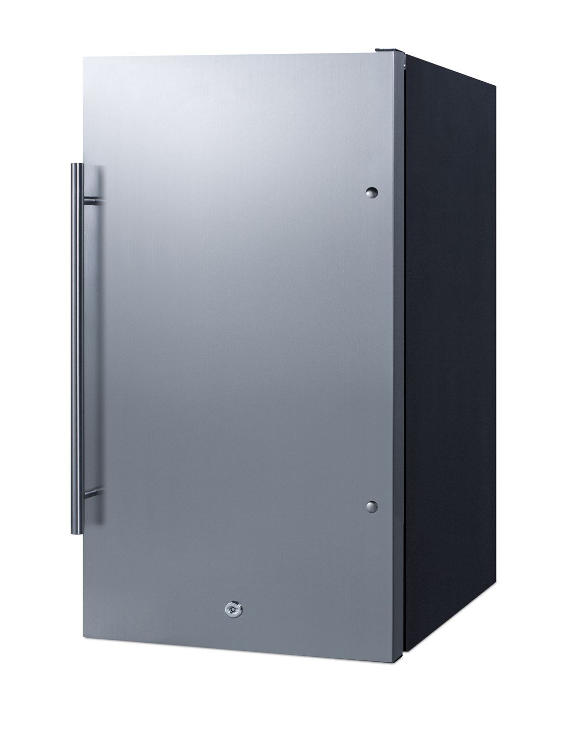 Commercially approved, ENERGY STAR certified outdoor all-refrigerator for built-in or freestanding use with a shallow 17.25
